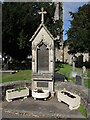 War memorial outside Holy Trinity church in BS48 4PS