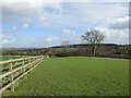 Grass field and footpath to Lingwood Lane in Woodborough