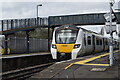 Train at Slade Green Station in DA8 2HS