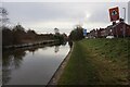 Trent & Mersey canal towards bridge #166 in CW10 0DW