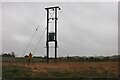 Electricity transformer by Mill Lane, Anstey in SG9 0BS