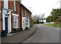 Cottages on Church Street in Carbrooke