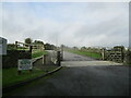 Entrance to Greenhills Holiday Park. Crowhill Lane in DE45 1PX
