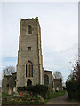 The church of St Peter & St Paul in Carbrooke