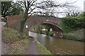 Bridgewater canal at Keckwick Hill Bridge in WA4 4GD