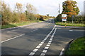 The A418 heading towards Tiddington in OX9 2JY