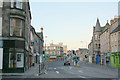 High Street Dalkeith early on a Saturday morning in EH22 1DX
