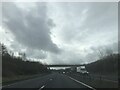 Footbridge over A34 - southbound in Enborne