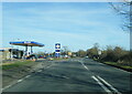 A40 at Barrington Filling Station in OX18 4DS