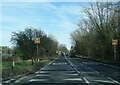 A40 at Burford boundary in OX18 4PJ