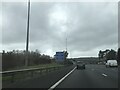 Signage on M27 - southbound in SO16 8AP