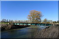 The Hereward Way crossing Back Dike in PE7 3UU