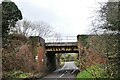 Railway bridge over Haw Lane in HP14 4JG