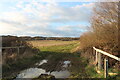 Public path through field in Collier Row in IG7 4FJ