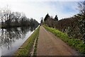 Bridgewater Canal towards Park Road Bridge in M33 4DB