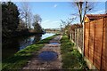 Bridgewater Canal towards Lymm Bridge in WA13 9HU