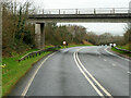 Bridge over the Y Felinheli Bypass near Carreg Goch in LL56 4PF