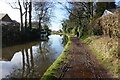 Bridgewater Canal towards Ditchfields Bridge in WA13 9AY