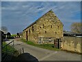 Old stone barn at Ball Park Farm, South Kirkby in WF9 3EF