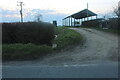Vehicle shelter on High Laver Road in CM17 0PU