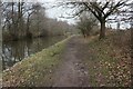 Macclesfield Canal towards bridge #29 in SK10 5DX