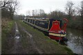 Canal boat Kestrel, Macclesfield Canal in SK10 4LD