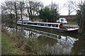 Canal boat Lark, Macclesfield Canal in SK10 4PJ