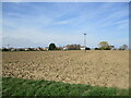 Ploughed field, West End, Benington in PE22 0BU