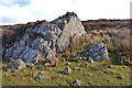 Rock outcrop at Ceann Loch Eishort in IV43 8QZ