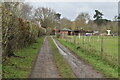 Footpath to Hunton Court Farm in ME15 0RR