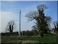 Communication mast by the railway in PE21 9QX