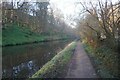 Union Canal towards bridge #15A in EH28 8AD