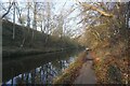 Union Canal towards Cliftonhall Road Aqueduct in EH28 8AD