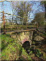 Bridge beneath the disused railway line near Pontyates in SA15 5PN