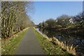 Union Canal towards bridge #56 in FK2 9GP