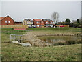 New housing and balancing pond, Bestwood Village in NG6 8XB
