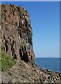 Climbers on Hawkcraig Point in KY3 0TJ