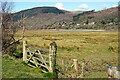 Reclaimed farmland beside Afon Mawddach in LL40 2TT