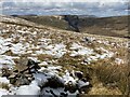 View across the northern slopes of Y Gyrn in LD3 8NF