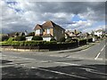 Junction of Glassenbury Drive and De La Warr road in TN40 2UH