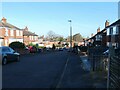 Looking down Masefield Road, Doncaster in DN2 5DW