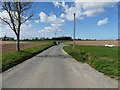 Looking towards junction of North Walsham to Aylsham Road in NR11 6XE