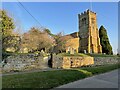 St Denys' church and churchyard in Ravensthorpe