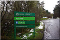 Sign at Tain Hill car park in IV19 1PX