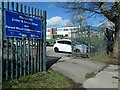 Vehicle entrance, Mackie Hill Junior and Infant School in WF4 3EJ