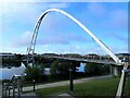 Infinity Bridge over the River Tees in TS18 2LL