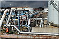 View into oil storage depot, Purfleet in RM19 1QY