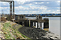 End of disused wharf, Purfleet in RM19 1QY