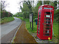 K6 telephone kiosk, Abbots Morton in WR7 4LT