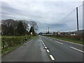 A458 approaching Foel from the west in SY21 0NQ